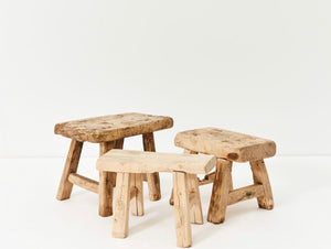 VECCHIO MINI RECTANGULAR STOOLS